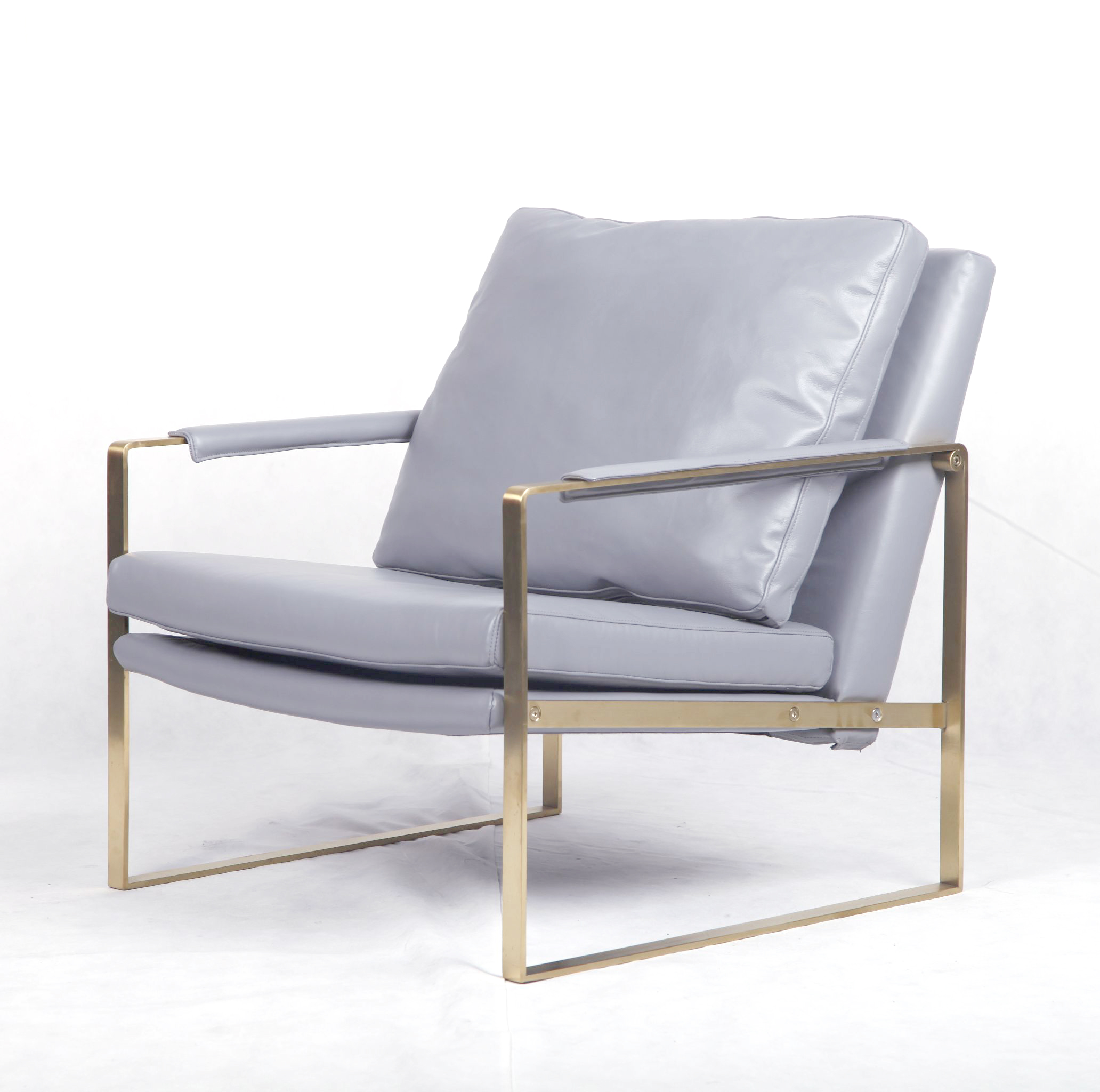 現(xiàn)代真皮休閑椅子（ZARA Lounge Chair）圖片