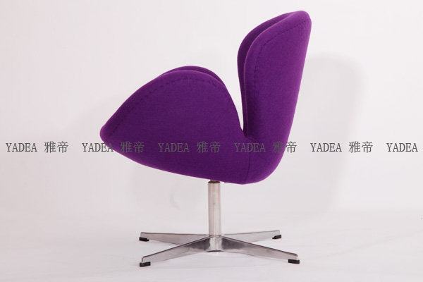 紫色天鵝椅(purple swan chair)