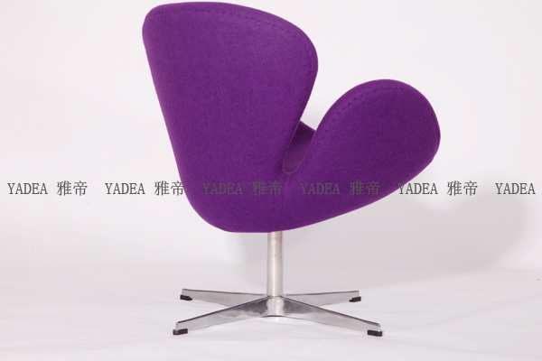 紫色天鵝椅(purple swan chair)