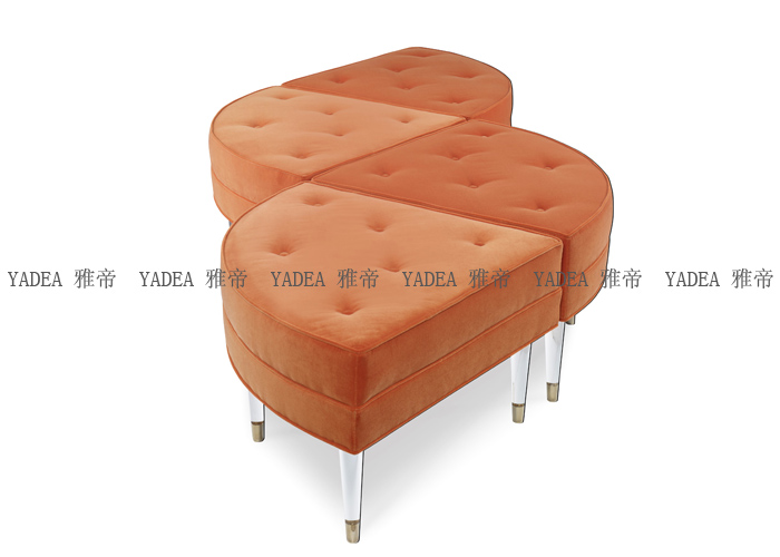 蛋糕沙發(fā)(piece of cake ottoman sofa) 圖片