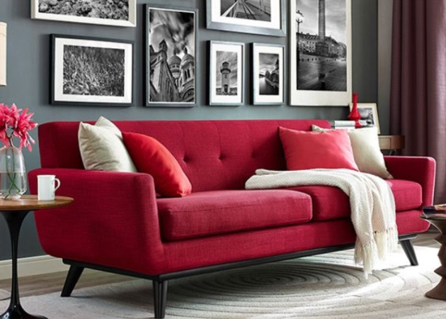 客廳布藝沙發(fā)搭配