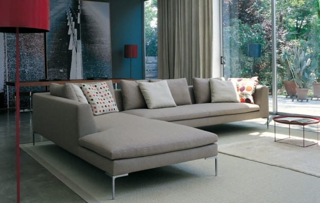 簡約客廳轉角沙發(fā)