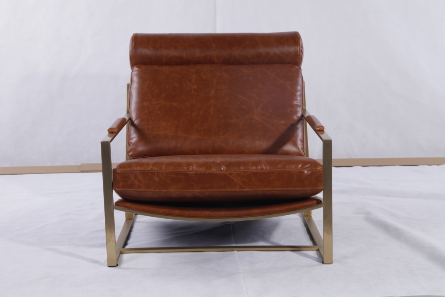 商務休閑真皮沙發(fā)