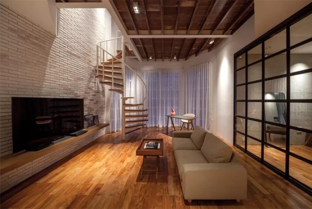 夾層空間住宅設(shè)計(jì)案例