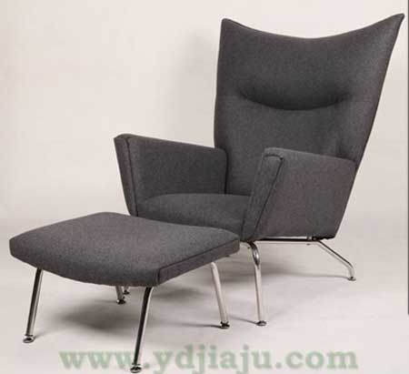 歐式簡約家具 翼椅