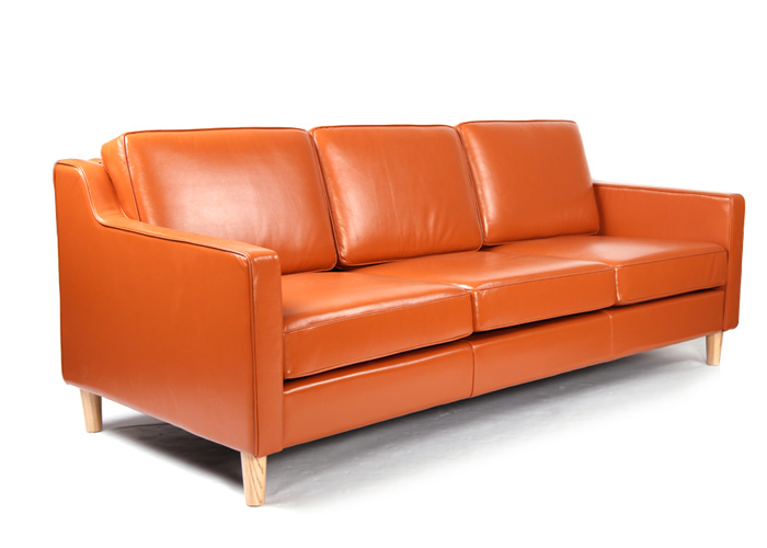 三人位真皮沙發(fā)(three seat leather sofa)