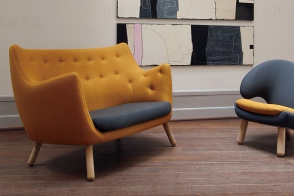 雙人位塘鵝椅(Two Seater Pelican Chair)