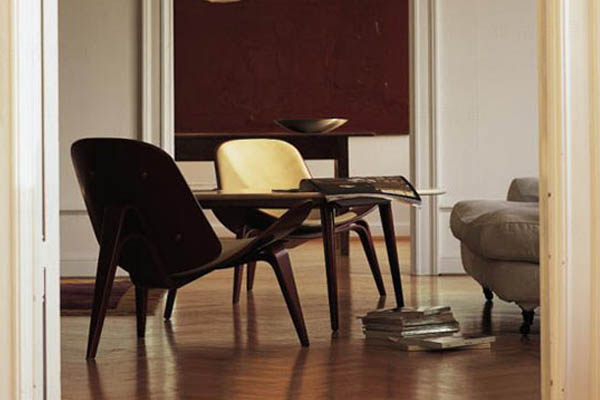 Wegner shell chair(三腳休閑椅) Wegner shell chair(三腳休閑椅)