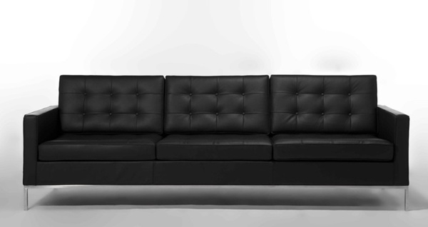 格子樣式簡(jiǎn)約造型 深圳雅帝真皮沙發(fā)