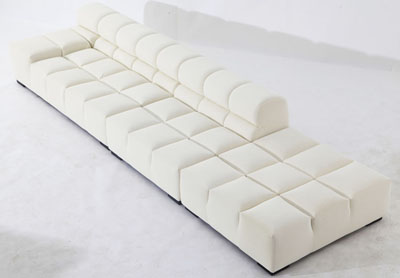 現(xiàn)代北歐風格休閑布藝沙發(fā)